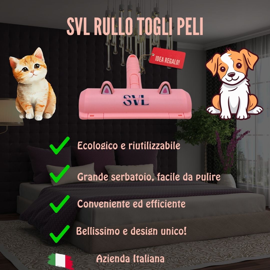 SVL Togli Peli Animali: La Soluzione Magica per un Ambiente Pulito