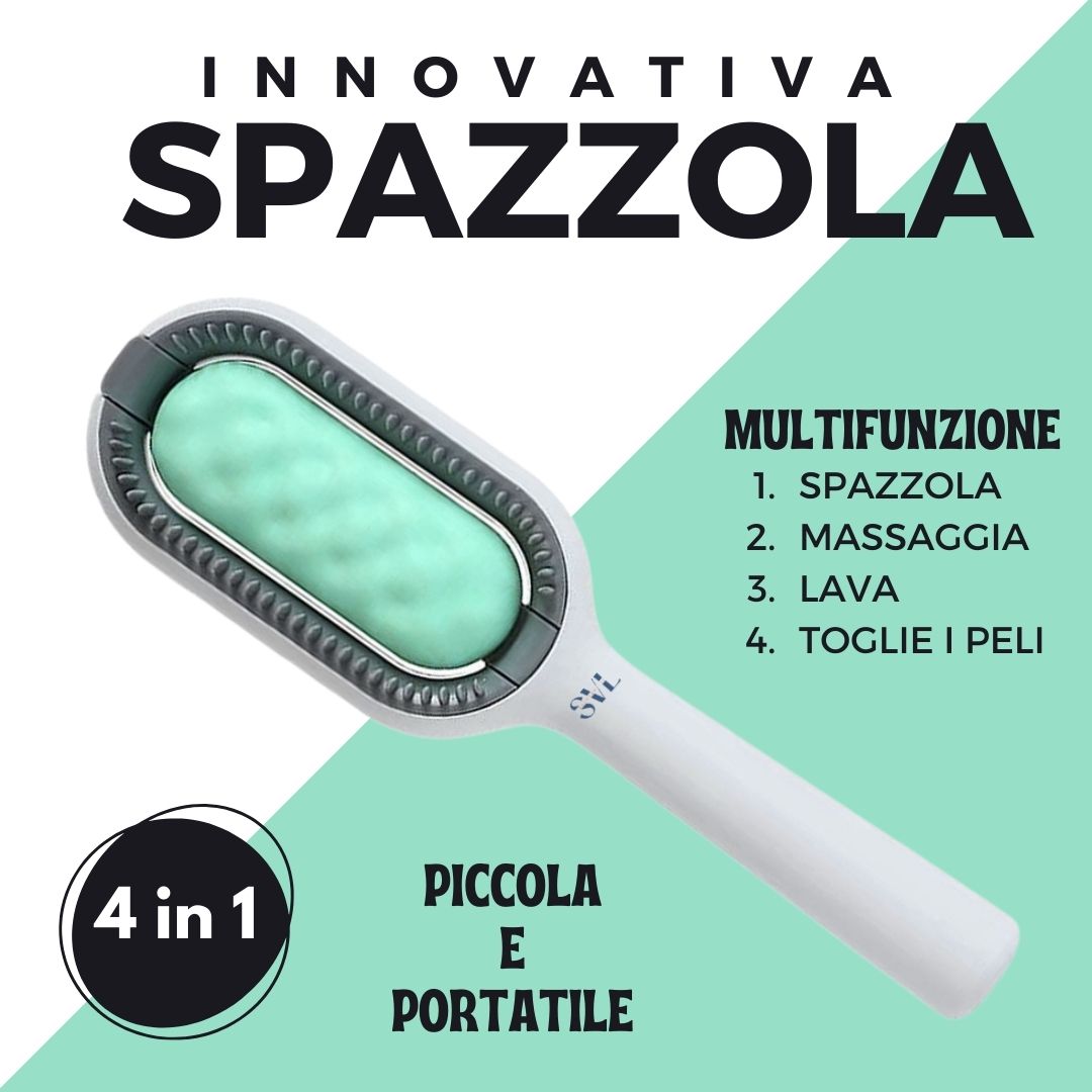 SVL Spazzola 4 in 1 per Animali Domestici